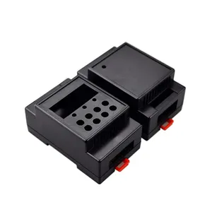 PCBエンクロージャー用SZOMKプラスチック工業用制御ボックスケースDINレールエンクロージャー