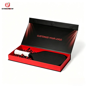 EBB Custom Luxury Eco-Friendly Recyclable <b>Magnetic</b> Gift <b>Box</b> Rigid Cardboard Pickleball Paddle Packaging for Beach Tennis Padel - Product Image 1