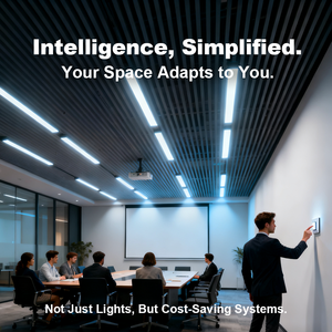 Amelech Gateway ZigBee 和智能传感器 LED 灯解决方案，带天花板线性 LED 灯，适用于超市照明、杂货店照明 - Product Image 2