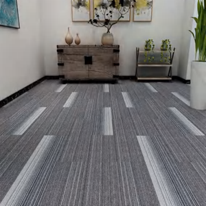 Dalles de moquette en PP pour bureaux commerciaux et résidentiels, écologiques, résistantes au feu, avec un design moderne - Product Image 6