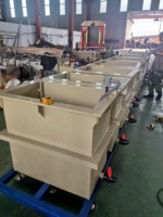 Ligne de production d'anodisation dure à haute efficacité pour les pièces en aluminium à film d'oxyde épais