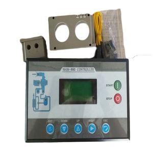 Parti del compressore d'aria a vite pannello di controllo 880 PLC con schema elettrico - Product Image 1