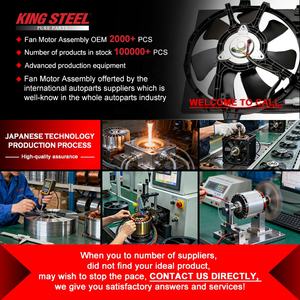 Motor de Ventilador de Radiador Eléctrico para Automóvil, OE 16363-28160 16363-0H110 16363-2033D 16363-0M020, para PRIUS YARIS VIOS MR2 - Product Image 5