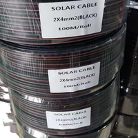 JINGWEI Photovoltaik-Kabel Solarkabel 4mm2 6mm2 DC PV-Leitung Verzinntes Kupfer XLPO-Isoliert für Solarenergiesysteme