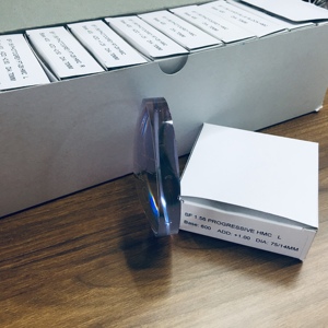 Bán thành phẩm multifocal ống kính SF 1.56 bán thành phẩm tiến bộ lớp phủ cứng HC HMC bán buôn ống kính quang học - Product Image 5