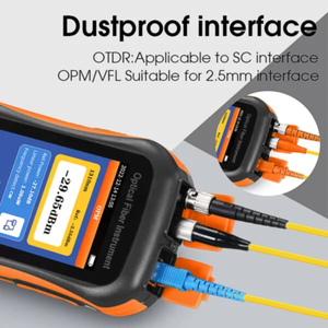 เครื่องทดสอบไฟเบอร์ออปติก NK2800 801 Mini OTDR 1550nm 20dB พร้อม OPM OLS VFL LED ในตัว 5 in 1 อุปกรณ์ทดสอบไฟเบอร์ออปติก - Product Image 3