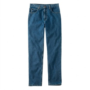 Mid Waist Straight Leg Breathable Woven Stonewashed Denim <b>Jeans</b> Cotton Loose Fit Vintage <b>Men's</b> Lightweight High Summer Winter - Product Image 3