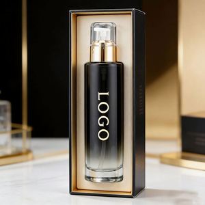 Manufacturer Direct Black Glass Bottle with Silk Screen Printing Customizable Empty Container with <b>Pump</b> for Beauty Products - Product Image 2
