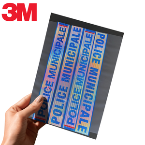 Lámina Reflectante 3M 823i, Vinilo Prismático Imprimible, Gráficos de Seguridad Vehicular Personalizados, Pegatinas Troqueladas - Product Image 1