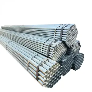 Tubo di fabbrica prezzo diretto zincato Gi tubo di acciaio tondo ferro elettro zincato ERW tubo 2 - 6 m