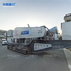 Hydraulisch Verstellbarer Mobiler Steinbrecher 65-220 TPH Ein-Klick-Start für Diabas Bauxit Ferngesteuerte Mine Kleine Gesteinsaufbereitungsanlage - Product Image 2