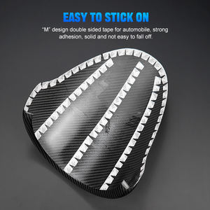 Couvre-tableau de bord en fibre de carbone pour <span class=keywords><strong>Fiat</strong></span> Abarth <span class=keywords><strong>500</strong></span> 595 695 (2012-2024), console centrale, côté conducteur, accessoires décoratifs intérieurs - Product Image 3