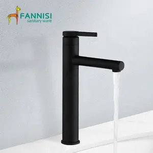 Factory supplier bathroom basin faucet mixer deck mounted single handle vanity water tap vessel sink faucet