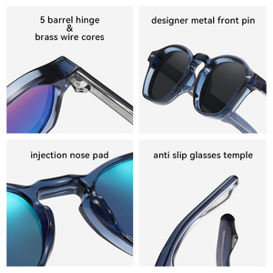 <span class=keywords><strong>Gafas</strong></span> <span class=keywords><strong>de</strong></span> <span class=keywords><strong>Sol</strong></span> Polarizadas Ovaladas con Logotipo Personalizado para <span class=keywords><strong>Mujer</strong></span>, Marco <span class=keywords><strong>de</strong></span> PC con Protección UV400, Fabricante OEM ODM, Fábrica Mayorista - Product Image 3