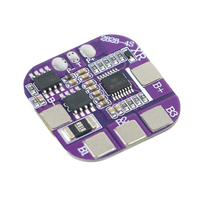 Carte de charge de batterie 4S 5A 14.8V 14500 à port commun avec protection contre les courts-circuits pour lampadaires solaires LED et charge de banques d'alimentation
