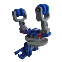 Assemblage de support de système de pesée avec manille en plastique pièce de rechange pour abattoir de volaille et ligne de traitement d'abattage de poulet