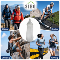 Bouteilles souples en TPU personnalisées OEM, très vendues, 250 ml et 500 ml, pour le cyclisme, la randonnée et la course à pied en extérieur