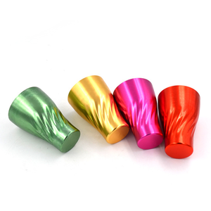 DFH5 Vasos de metal irrompibles apilables para bebidas, con acabado electrolítico y antioxidante, CN;GUA - Product Image 3