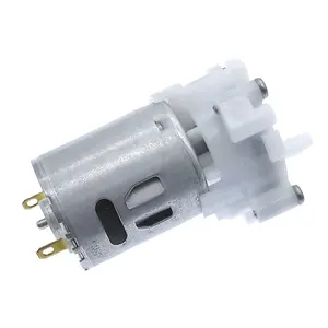 微型水泵抽水齿轮电机DC3-12V电动水族箱自吸电机泵RS-360SH