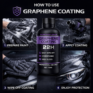 Revêtement céramique au graphène L-31 |   Dureté 22H |   70 ml |   Ultra brillant |   Revêtement automobile professionnel |   Application facile | - Product Image 3