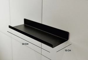 ชั้นวางของขายส่ง รุ่น 1 ขนาด 30*10*3.5 ซม. ชั้นวางของขนาดกะทัดรัด ดีไซน์ทันสมัยและกว้างขวาง สำหรับห้องน้ำหรือห้องสุขา จากผู้ผลิต - Product Image 4