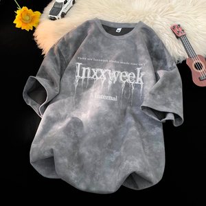 Camiseta Casual <span class=keywords><strong>para</strong></span> Hombre, Superventas 2026, de Alta Calidad, Algodón Puro Suave, Transpirable, Agradable al Tacto, con Cuello Bordado - Product Image 2