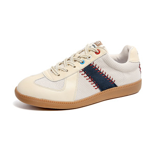 Chaussures de marche décontractées pour hommes, style rétro, basses, type baseball - Product Image 5