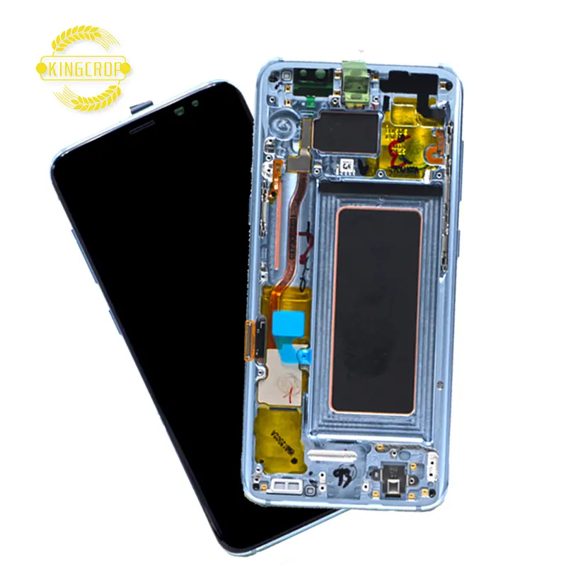 wholesale oem original quality mobile phone lcd display replacements for samsung s8 cell screen galaxy g950 price plus g955 lcds