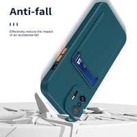 Casing Dompet Kartu untuk Xiaomi Redmi Note 11 Pro 10 Pro 10S 9S Mi 11T Pro 13 Lite 11lite POCO F5 Pro Penutup Belakang Lembut