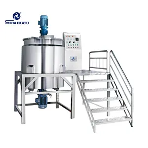 Sina Ekato 300l 500l 1000l Siroop Honing Chilisaus Maken Machine Food Plant Mixer Homogeniserende Machine