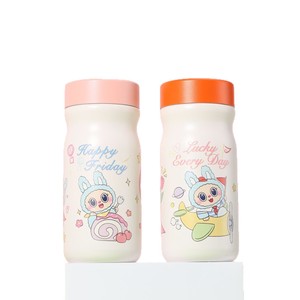 Stainless Steel Insulated Tumbler 316 Vacuum Double Wall Portable Travel Cup Cute Design Pink Green Orange - Product Image 3