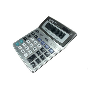 Joinus Js711 Large Desktop Calculator 12 Digit Electronic Calculator For Office Accounting Use - Product Image 1