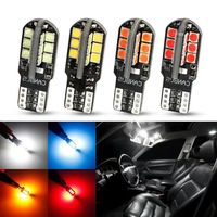 Luz LED Brillante T10 3030 24SMD para Automóviles, Luz de Matrícula con Decodificador Canbus, Nueva Condición
