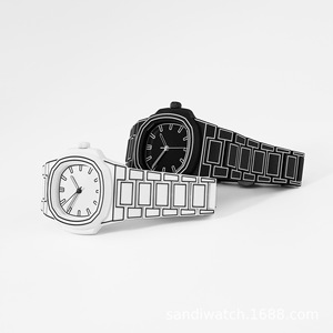 Personalizzare il Logo di lusso 43mm Miyota al quarzo ottagonale impermeabile orologio <span class=keywords><strong>da</strong></span> <span class=keywords><strong>uomo</strong></span> in Silicone sportivo con un Design unico della linea - Product Image 6