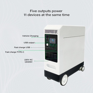 New 5000W Smart <b>Solar</b> Generator Camping 110v 220v Fast Outdoor Energy <b>System</b> Storage Power Supply 2000W A12-480 - Product Image 1