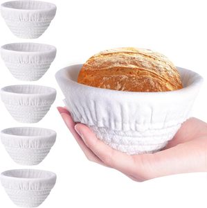 Stile europeo cesto di fermentazione per il pane rustico cestino di pane in <span class=keywords><strong>ceramica</strong></span> con Rattan utensili da forno Amazon Indonesia Vietnam - Product Image 6