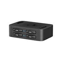 Cube de batterie externe partagée à 4 emplacements