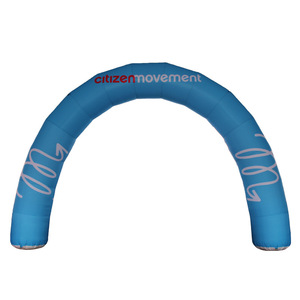 Arco de Vinilo Personalizado de 10 pies de Altura, Arco Portátil para Bodas y Eventos, Arco de Meta Fort Buchanan P.R. MWR - Product Image 4