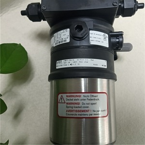 Vanne de régulation pneumatique Burkert 2300 DN15 65 à raccordement par soudure et bride filetée, pour traitement des eaux usées à température ambiante - Product Image 1