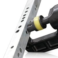 Nouveau perforateur sans fil SHIDA QS-B20 avec moteur sans balais, force de 120KN pour le poinçonnage multi-métaux et la fabrication de panneaux solaires