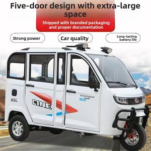 Nouvelle <span class=keywords><strong>moto</strong></span> à trois roues entièrement fermée Zongshen, refroidie par eau, pour personnes âgées, assistance aux personnes handicapées, à essence - Product Image 4