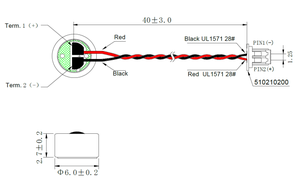 Micrófono de Condensador Electret Unidireccional Kingwei de Alta Calidad, 6MM, Sensibilidad 50dB, Cable de Aluminio, Auriculares - Product Image 3
