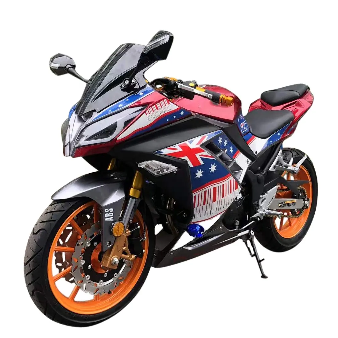 Iyi tasarım popüler Model XRZ 150 CC yağ soğutma motoru Sportbike benzinli yarış motosikletler