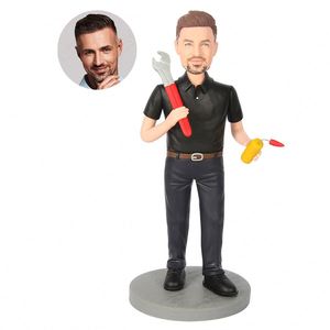 Figurine Bobblehead Personnalisée Unique, Mini-Moi, Figurine d'Action pour Mariages, Anniversaires, Remises de Diplômes, Cadeaux sur le Thème du Bureau ou du Sport - Product Image 3