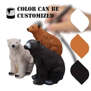 Tiro con arco 3D Animal caza objetivo PU espuma oso con núcleo reemplazable estacas de tierra para tiro al aire libre práctica objetivo señuelo - Product Image 2