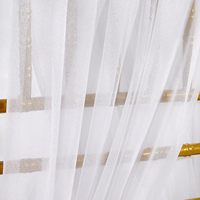 Nœuds de chaise en mousseline pour mariage, sans plis, blancs, pour draperies et décorations d'allée de mariage