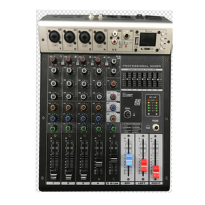 Sistema de Sonido Profesional para <span class=keywords><strong>DJ</strong></span>, Mezclador de Audio con 99 Efectos DSP, Reproductor de MP3, Consola de Mezclas - Product Image 2