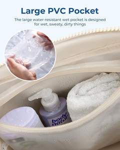 Tas Duffel Perjalanan Besar Tahan Lama, Dapat Dicuci, dan Tahan Air untuk Menyimpan Pakaian - Product Image 6