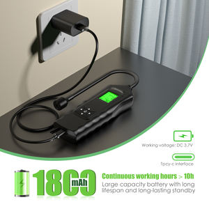 مسبار 17 بوصة قابل لإعادة الشحن مع شاشة LCD للتحقق من تسرب غازات غاز الميثان الطبيعي القابلة للاحتراق - Product Image 4