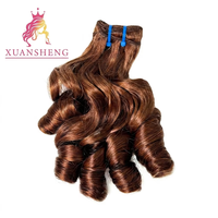 Extensions de cheveux humains vierges vietnamiens 100% naturels, grade 10A, Remy, double trame, pour tissage, vente en gros 4 #    10-24 pouces